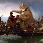 Você não imaginava que Zarathustra ajudou nessa batalha. (Washington Crossing the Delaware pintado por Emanuel Gottlieb). Leutze